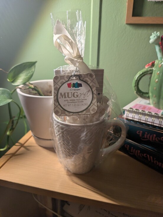 SCM designs Other - Textured Mug Gift Set with Hot Cocoa Mix and Marshmallows (3 For $25 ⭐)